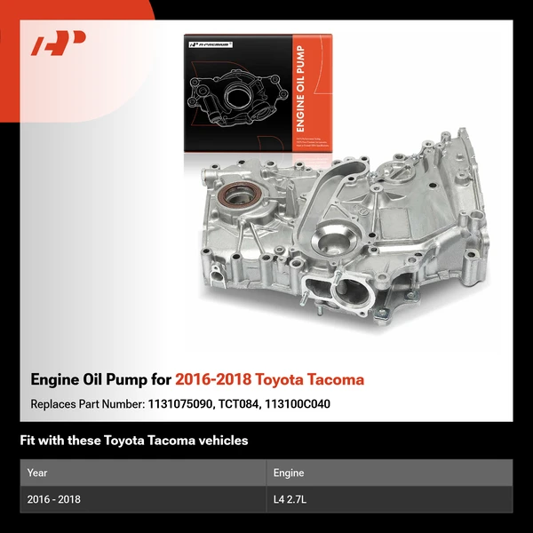 Engine Oil Pump for 2016-2018 Toyota Tacoma