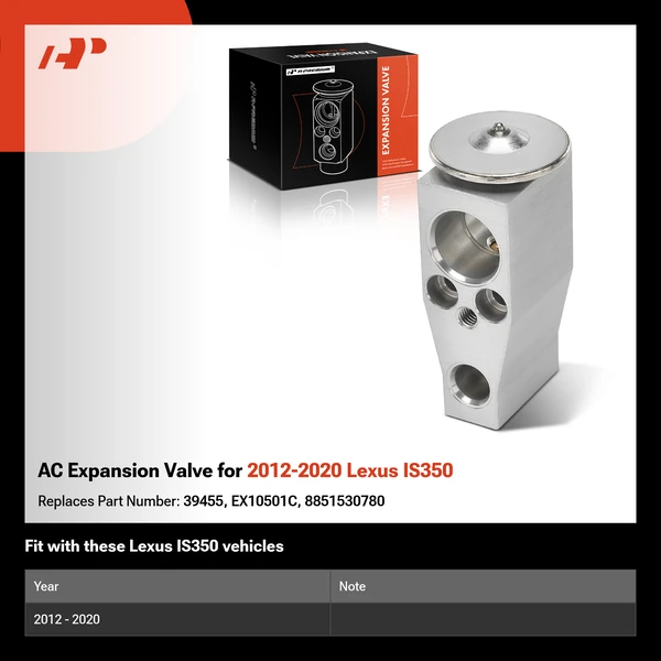 AC Expansion Valve for 2012-2020 Lexus IS350