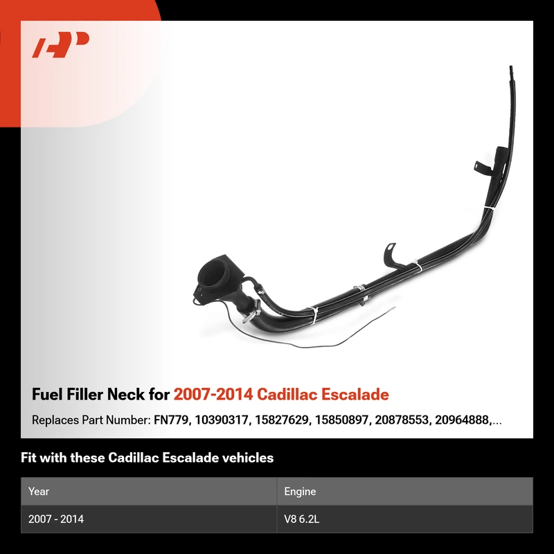 Fuel Filler Neck for 2007-2014 Cadillac Escalade