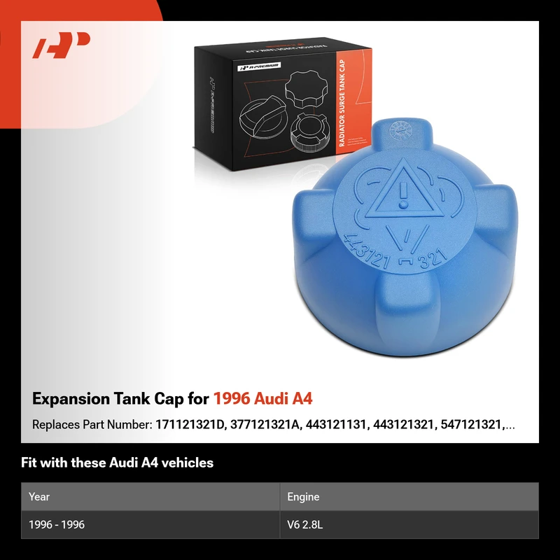 Expansion Tank Cap for 1996 Audi A4