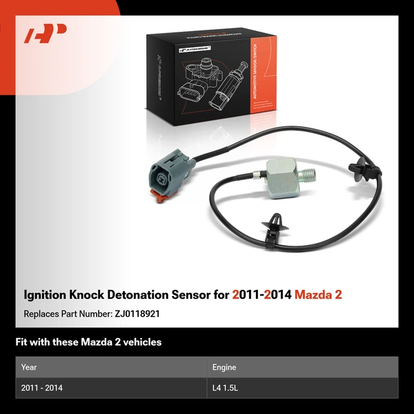 Ignition Knock Detonation Sensor for 2011-2014 Mazda 2