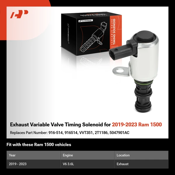 Exhaust Variable Valve Timing Solenoid for 2019-2023 Ram 1500