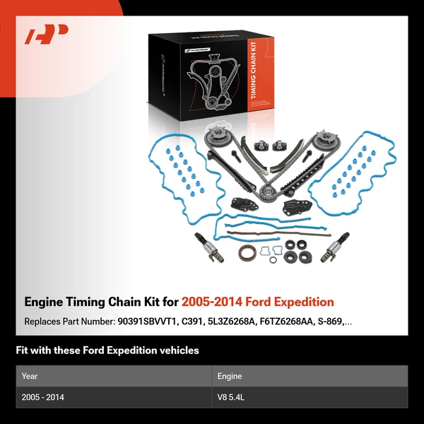 Engine Timing Chain Kit for 2005-2014 Ford Expedition