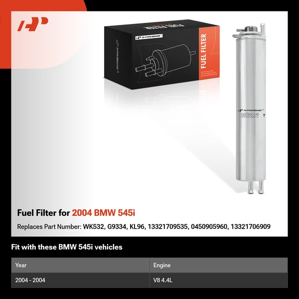 Fuel Filter for 2004 BMW 545i