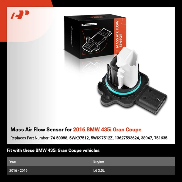 Mass Air Flow Sensor for 2016 BMW 435i Gran Coupe