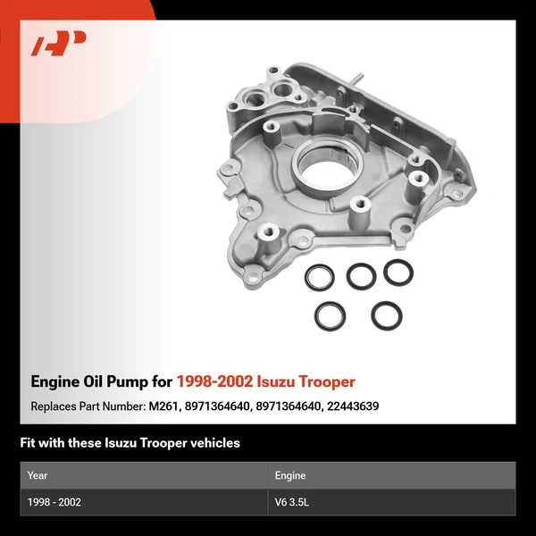 Engine Oil Pump for 1998-2002 Isuzu Trooper