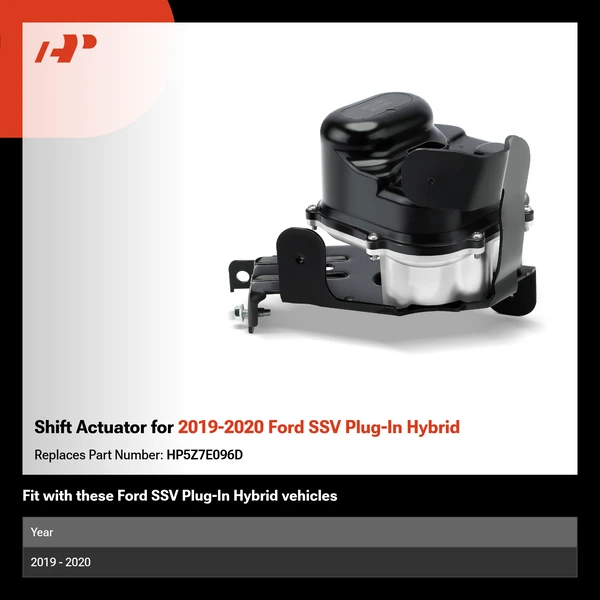 Shift Actuator for 2019-2020 Ford SSV Plug-In Hybrid
