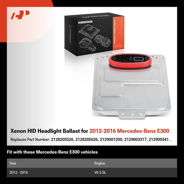 Xenon HID Headlight Ballast for 2012-2016 Mercedes-Benz E300