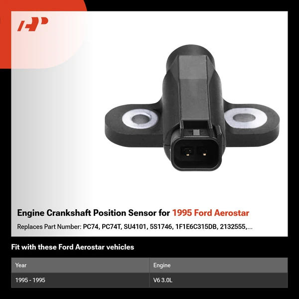 Engine Crankshaft Position Sensor for 1995 Ford Aerostar