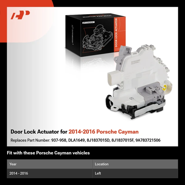 Door Lock Actuator for 2014-2016 Porsche Cayman