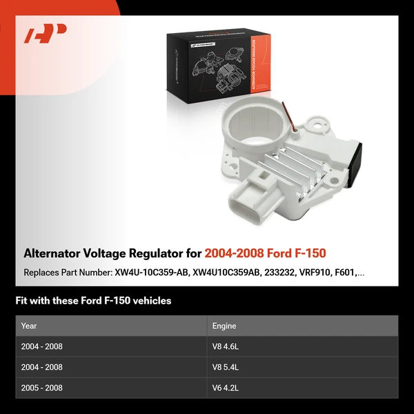 Alternator Voltage Regulator for 2004-2008 Ford F-150