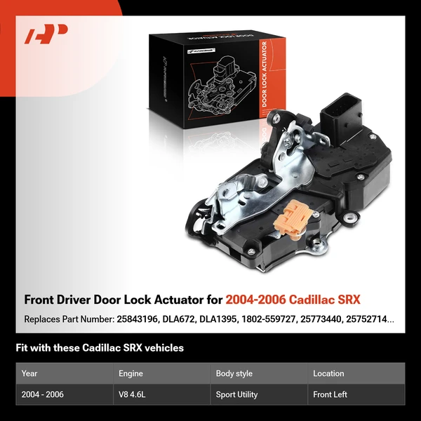 Front Driver Door Lock Actuator for 2004-2006 Cadillac SRX