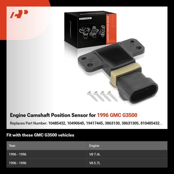 Engine Camshaft Position Sensor for 1996 GMC G3500
