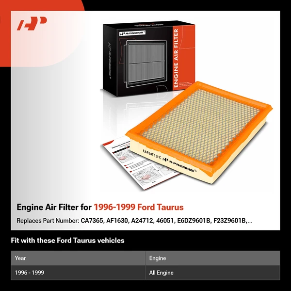 Engine Air Filter for 1996-1999 Ford Taurus