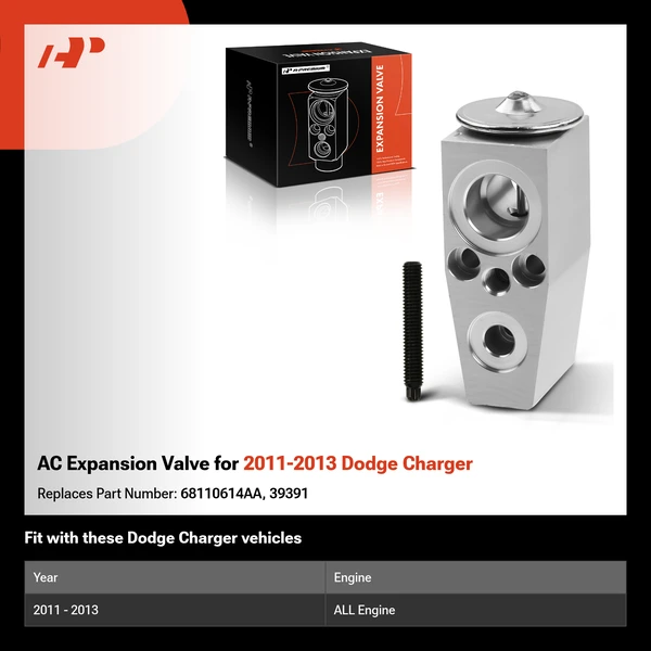 AC Expansion Valve for 2011-2013 Dodge Charger