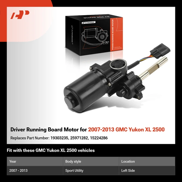 Driver Running Board Motor for 2007-2013 GMC Yukon XL 2500