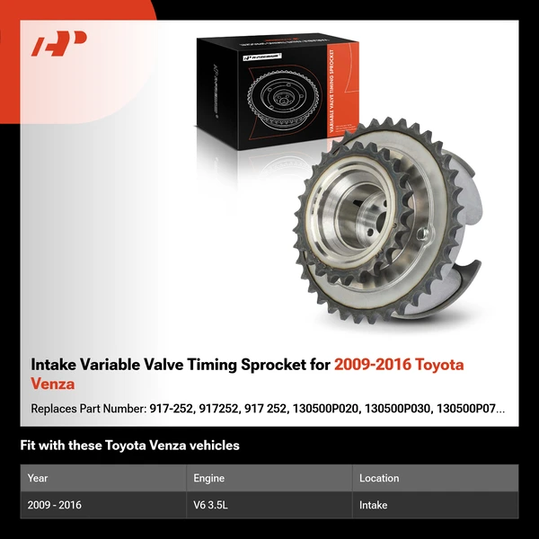 Intake Variable Valve Timing Sprocket for 2009-2016 Toyota Venza
