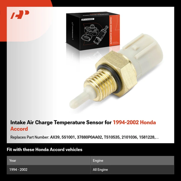 Intake Air Charge Temperature Sensor for 1994-2002 Honda Accord