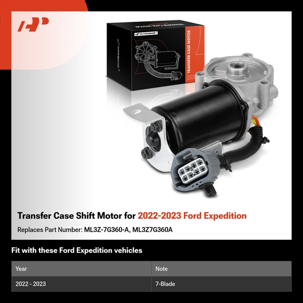 Transfer Case Shift Motor for 2022-2023 Ford Expedition