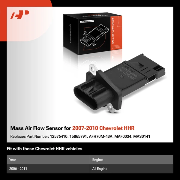 Mass Air Flow Sensor for 2007-2010 Chevrolet HHR