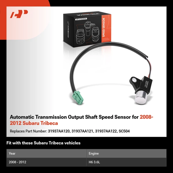 Automatic Transmission Output Shaft Speed Sensor for 2008-2012 Subaru Tribeca