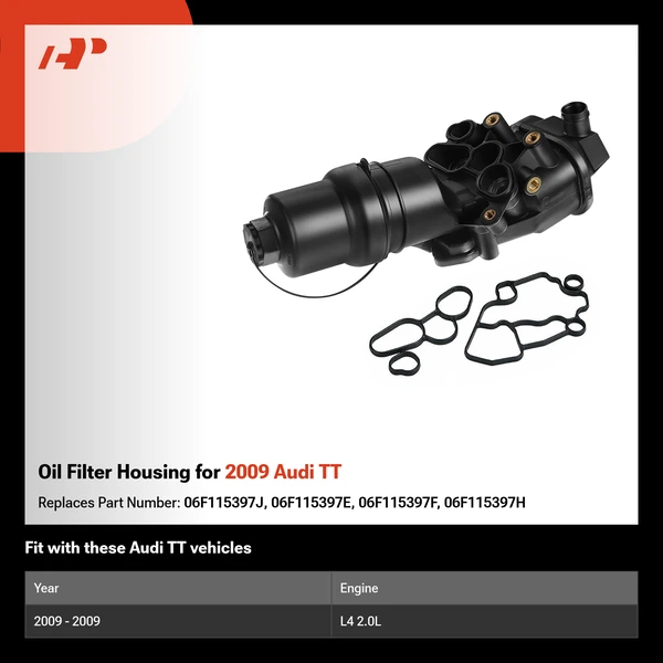 Oil Filter Housing for 2009 Audi TT