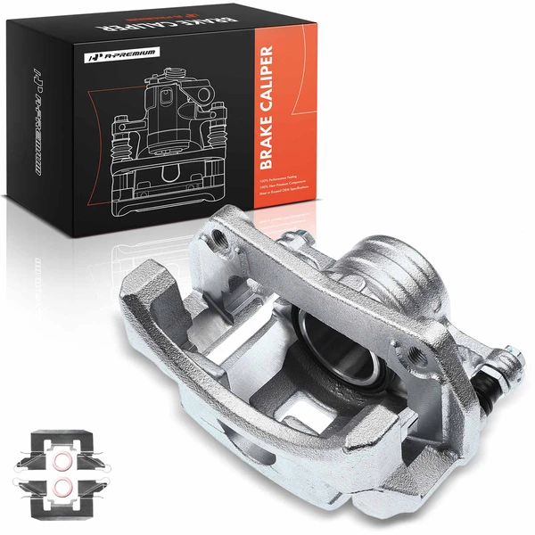 1-Pc Brake Caliper Front Left Driver Side 1-Piston A-Premium APBC2415