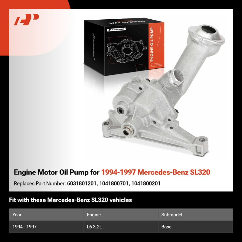 Engine Motor Oil Pump for 1994-1997 Mercedes-Benz SL320