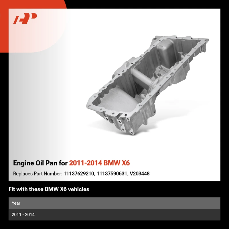 Engine Oil Pan for 2011-2014 BMW X6