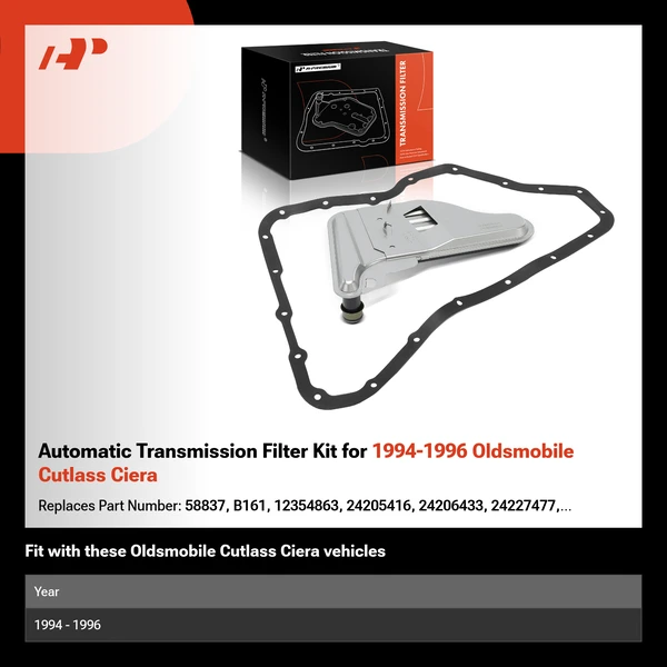 Automatic Transmission Filter Kit for 1994-1996 Oldsmobile Cutlass Ciera