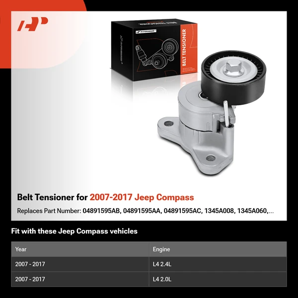 Belt Tensioner for 2007-2017 Jeep Compass