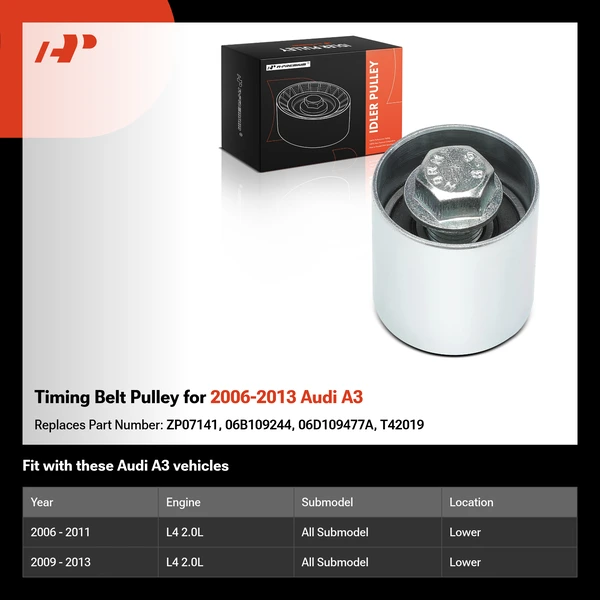 Timing Belt Pulley for 2006-2013 Audi A3