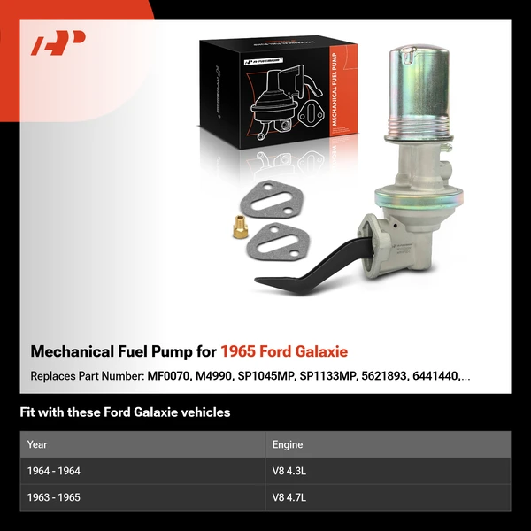 Mechanical Fuel Pump for 1965 Ford Galaxie