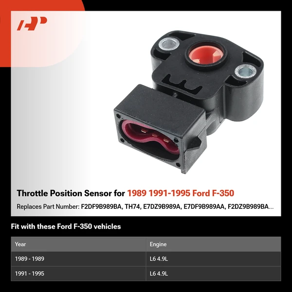 Throttle Position Sensor for 1989 1991-1995 Ford F-350