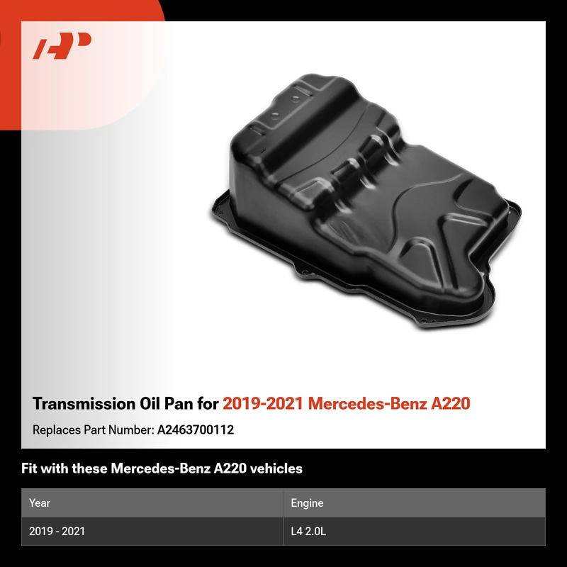 Transmission Oil Pan for 2019-2021 Mercedes-Benz A220