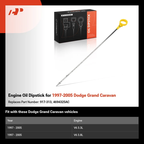 Engine Oil Dipstick for 1997-2005 Dodge Grand Caravan