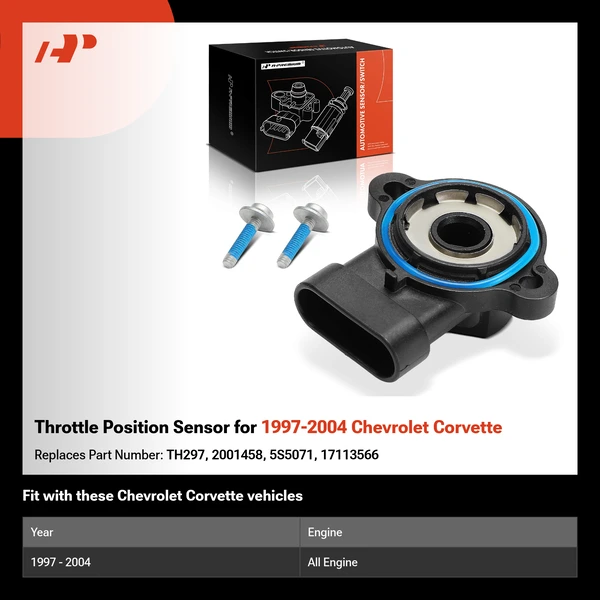 Throttle Position Sensor for 1997-2004 Chevrolet Corvette