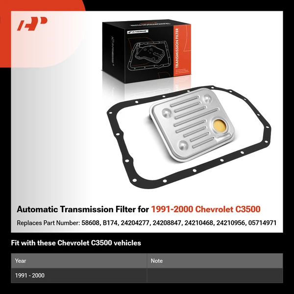 Automatic Transmission Filter for 1991-2000 Chevrolet C3500