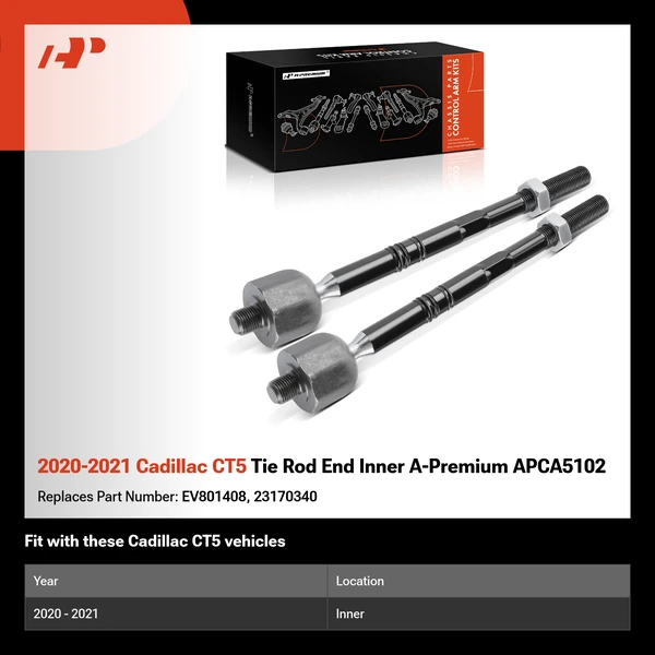 2020-2021 Cadillac CT5 Tie Rod End Inner A-Premium APCA5102