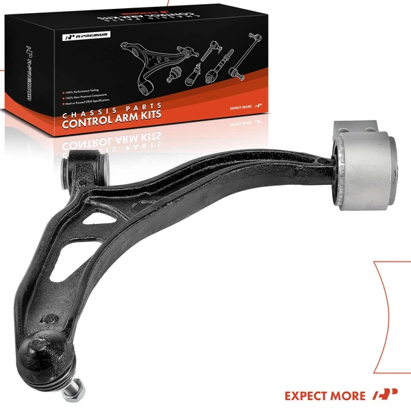 2013-2019 Ford Police Interceptor Utility 1-Pc Control Arm and Ball Joint Kit, Front Passenger Lower with Ball Joint A-Premium APCA4678
