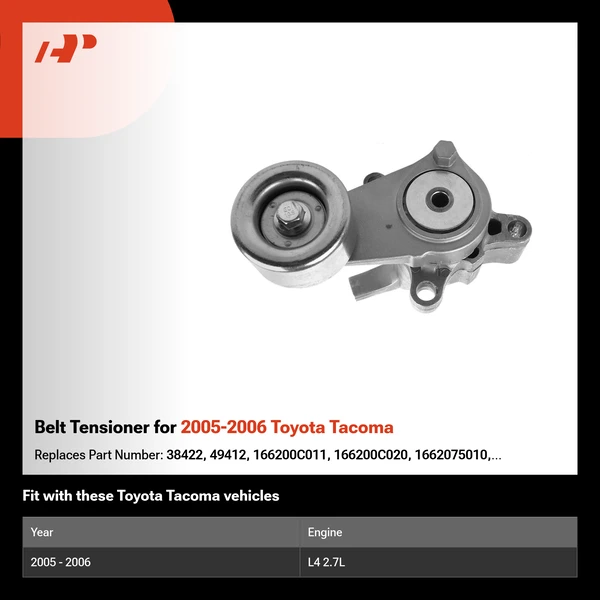 Belt Tensioner for 2005-2006 Toyota Tacoma