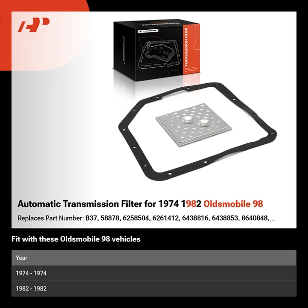 Automatic Transmission Filter for 1974 1982 Oldsmobile 98