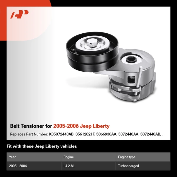 Belt Tensioner for 2005-2006 Jeep Liberty