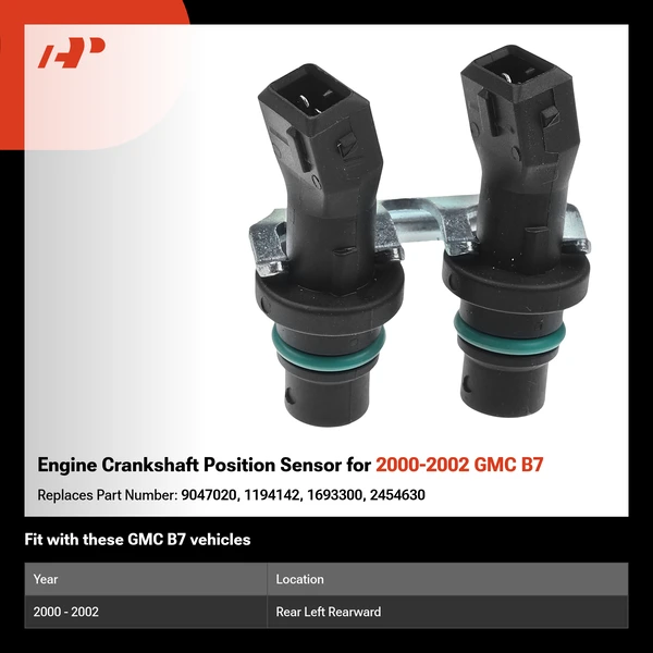 Engine Crankshaft Position Sensor for 2000-2002 GMC B7