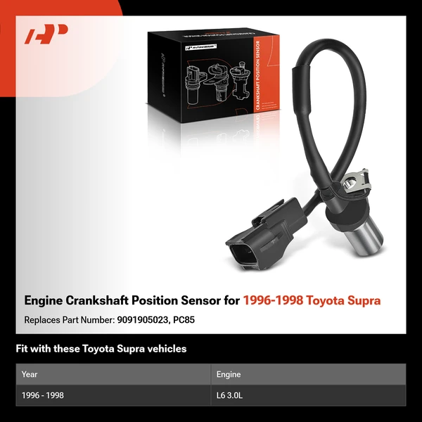 Engine Crankshaft Position Sensor for 1996-1998 Toyota Supra