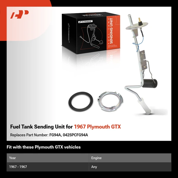 Fuel Tank Sending Unit for 1967 Plymouth GTX