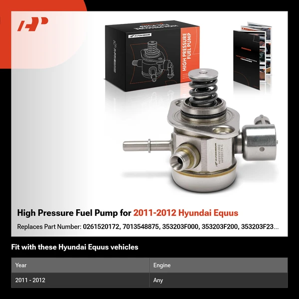 High Pressure Fuel Pump for 2011-2012 Hyundai Equus