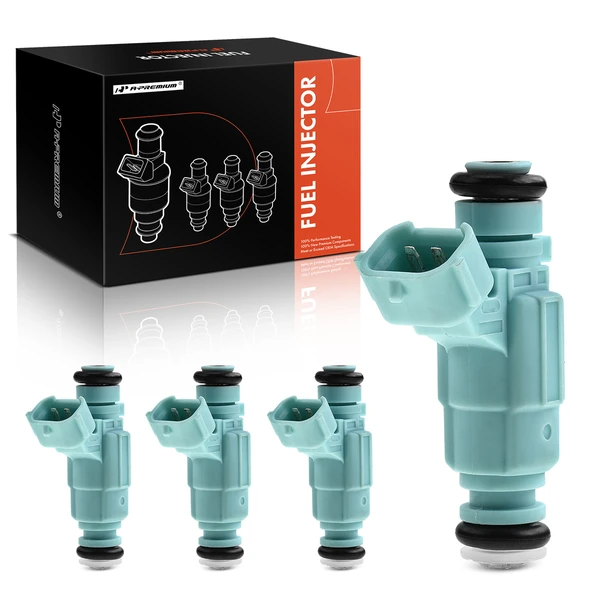 2006-2012 Hyundai Elantra 4-Pc Fuel Injector 2-Blade Terminal A-Premium APFI088