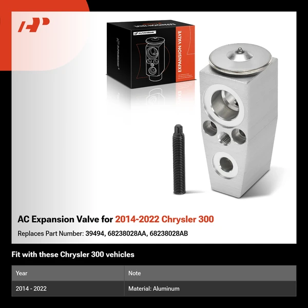 AC Expansion Valve for 2014-2022 Chrysler 300