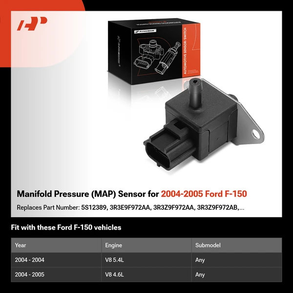 Manifold Pressure (MAP) Sensor for 2004-2005 Ford F-150